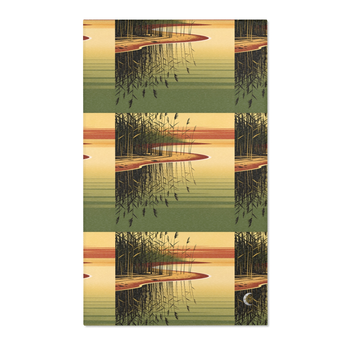 HD Amber Reedshore Polyester Chenille Area Rug — additional view