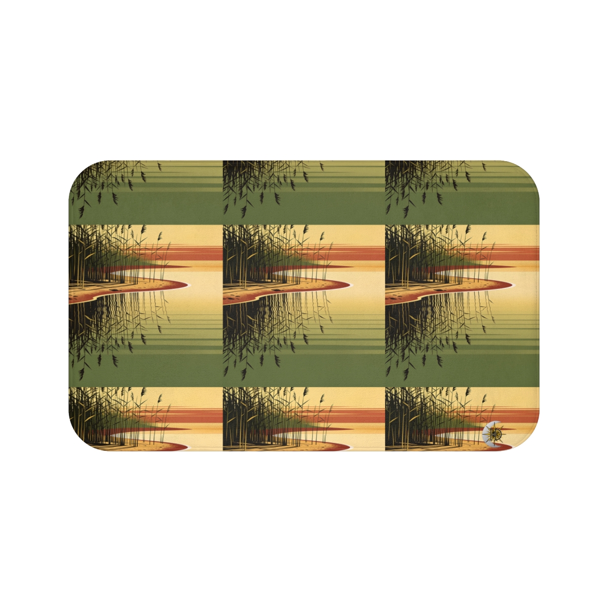 HD Amber Reedshore Memory-Foam Bath Mat
