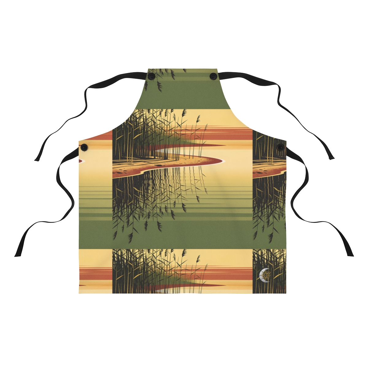 HD Amber Reedshore Polyester Kitchen Apron