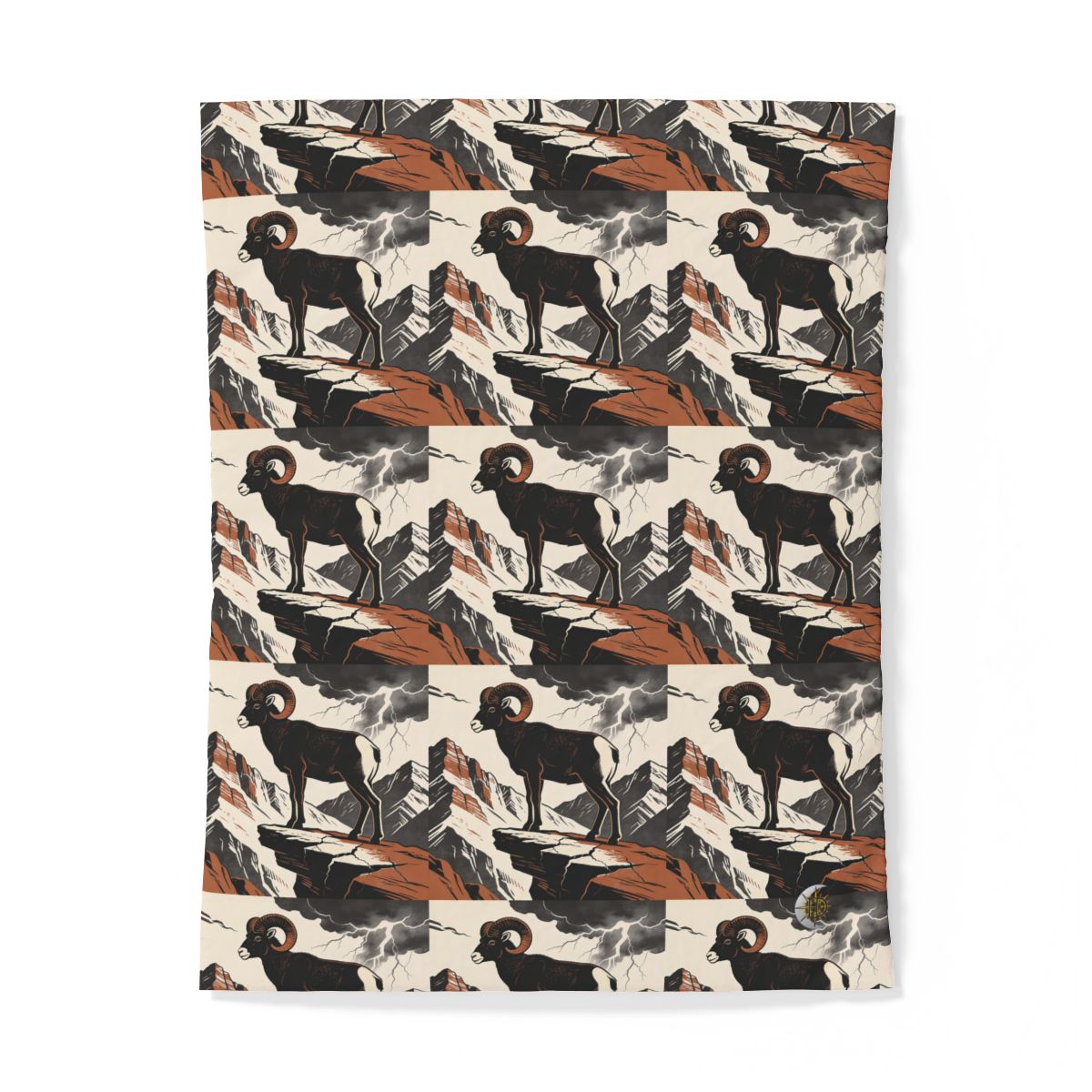 HD Stormridge Ram 100% Cotton Duvet Cover
