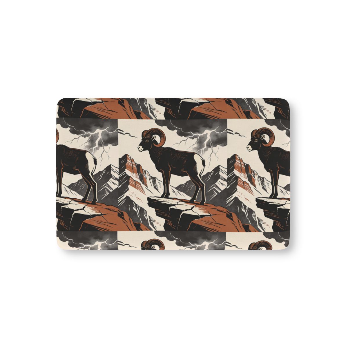 HD Stormridge Ram Fitted Crib Sheet