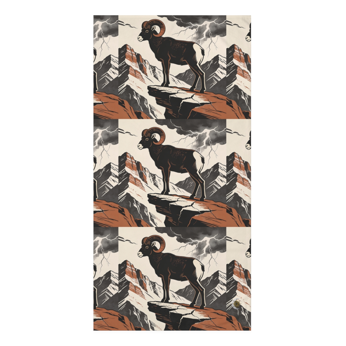 HD Stormridge Ram Mink-Cotton Bath Towel