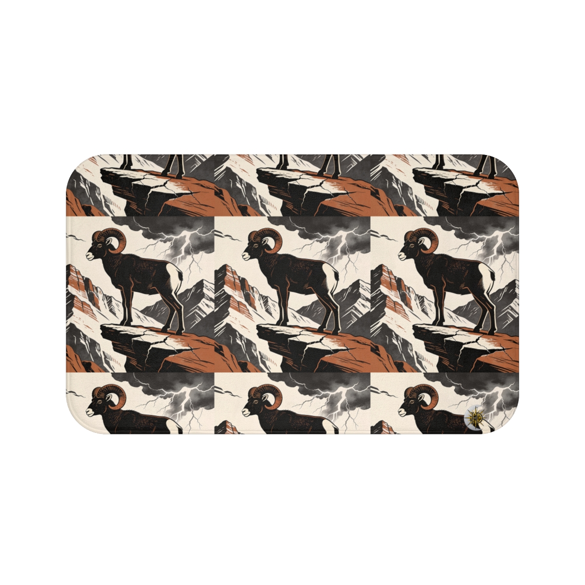 HD Stormridge Ram Memory-Foam Bath Mat