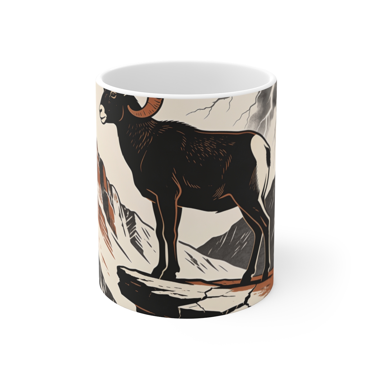 HD Stormridge Ram Ceramic Mug 11oz