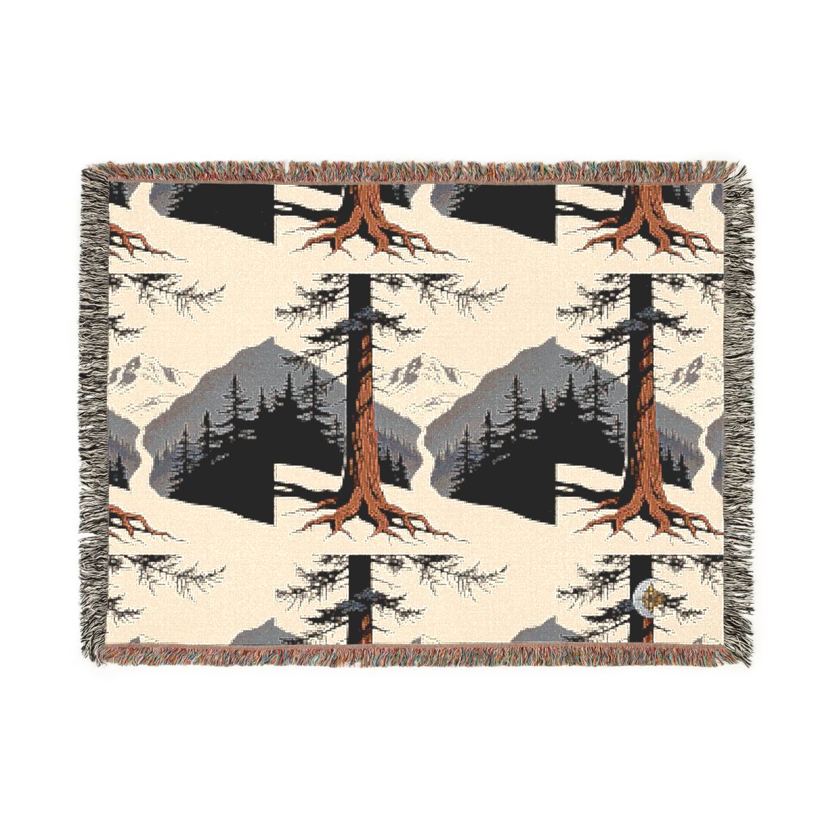 HD Cedar Valley 100% Cotton Woven Blanket — additional view