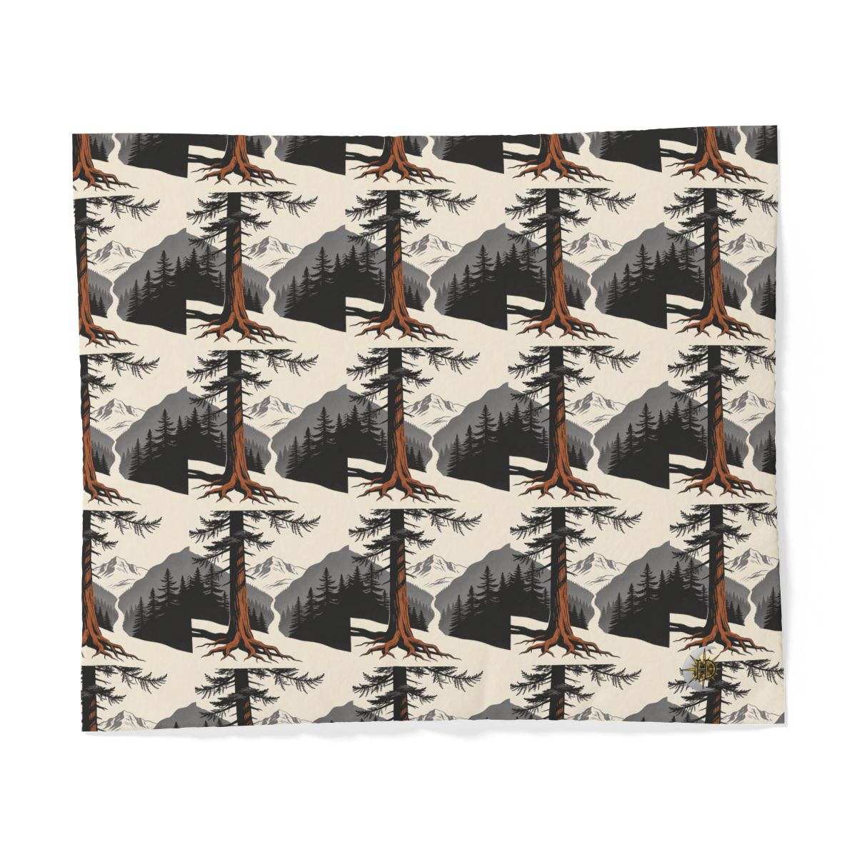 HD Cedar Valley 100% Cotton Duvet Cover — additional view