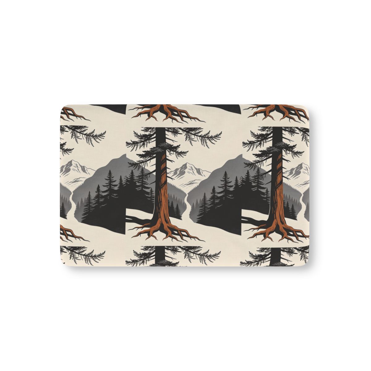 HD Cedar Valley Fitted Crib Sheet