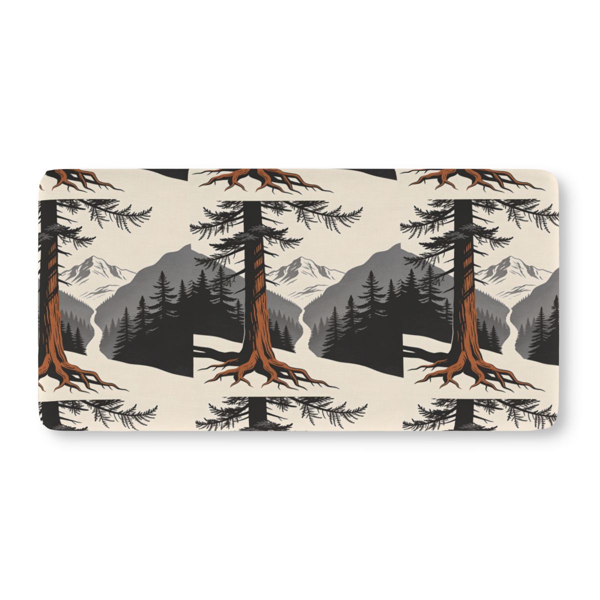 HD Cedar Valley Fitted Crib Sheet — additional view