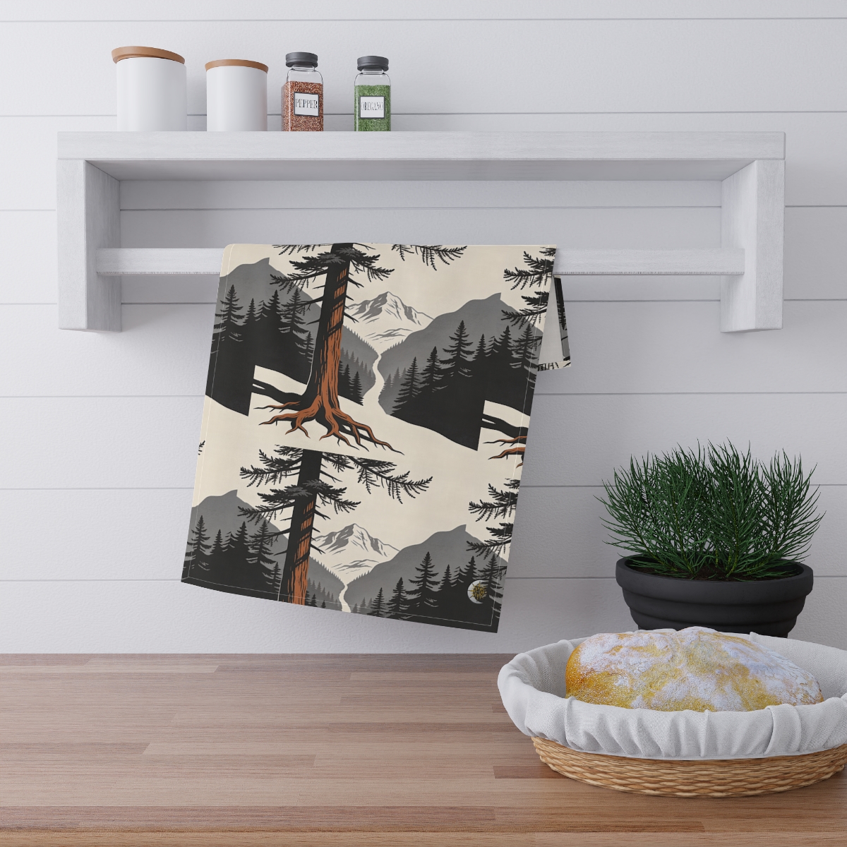 HD Cedar Valley 100% Cotton Twill Tea Towel