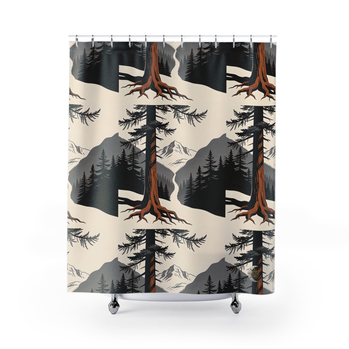 HD Cedar Valley Shower Curtain