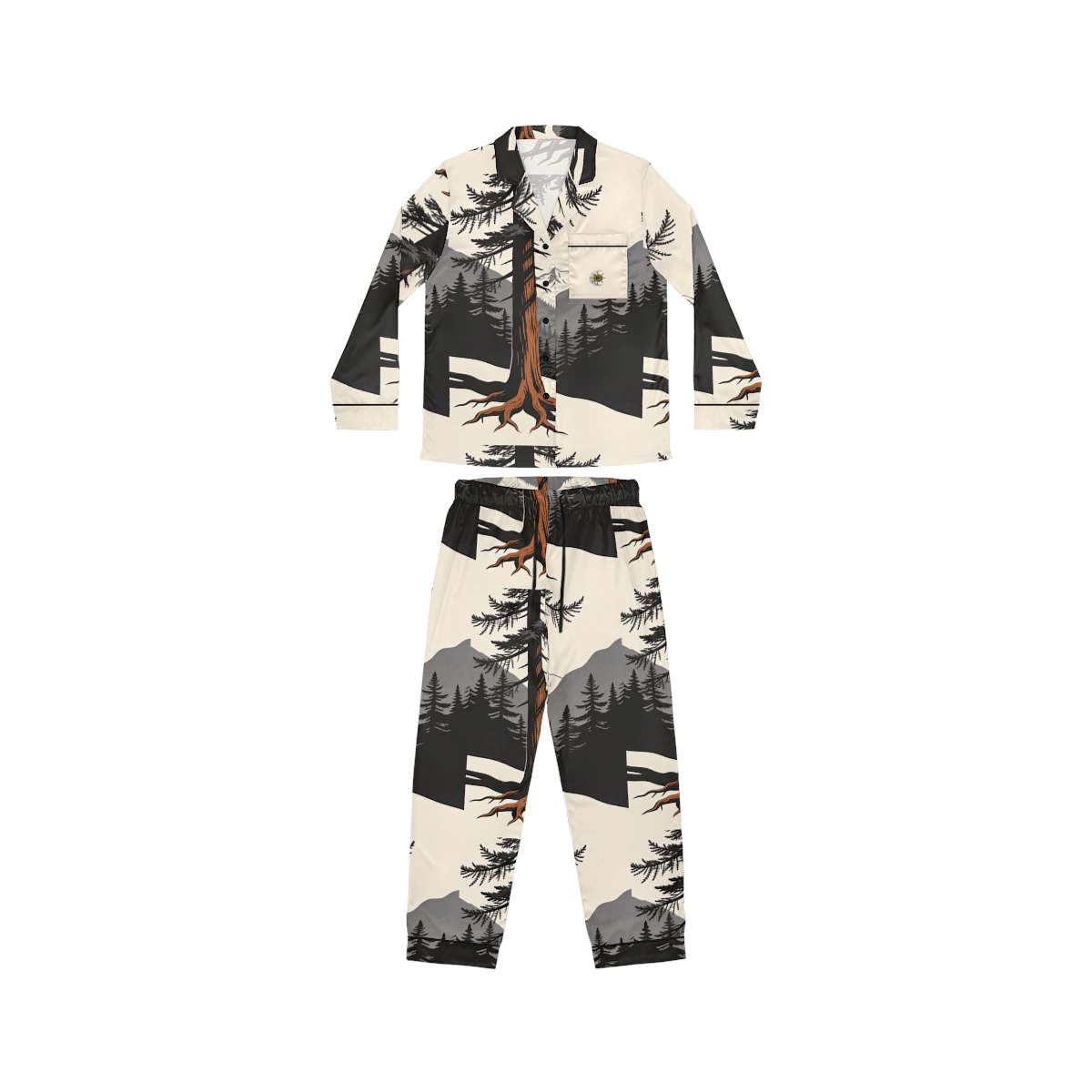 HD Cedar Valley Women’s Satin Pajama Set