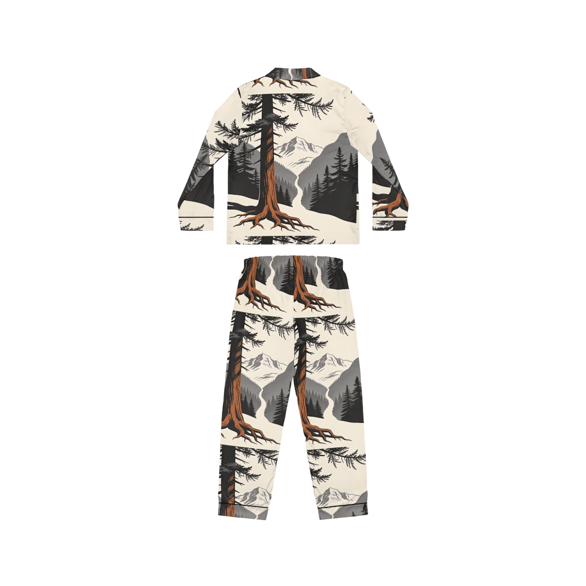 HD Cedar Valley Women’s Satin Pajama Set — additional view
