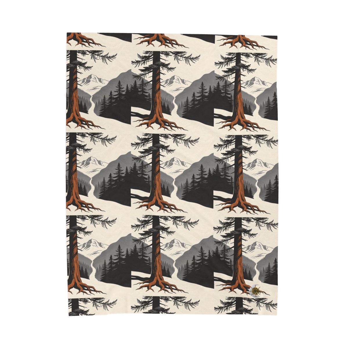 HD Cedar Valley Velveteen Plush Blanket — additional view