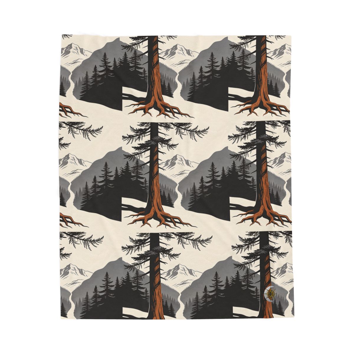 HD Cedar Valley Velveteen Plush Blanket — additional view