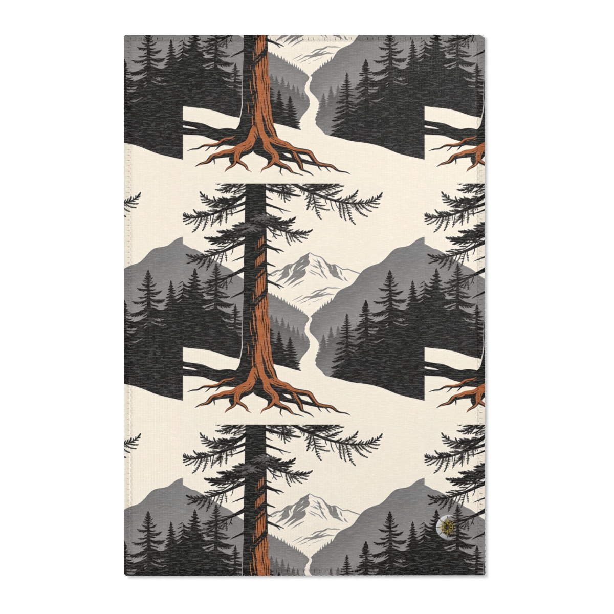 HD Cedar Valley Polyester Chenille Area Rug