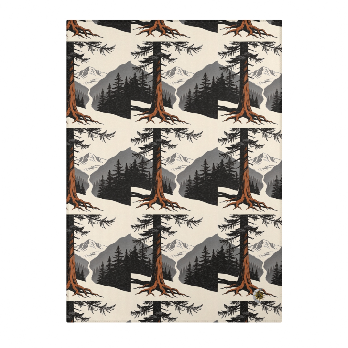 HD Cedar Valley Polyester Chenille Area Rug — additional view