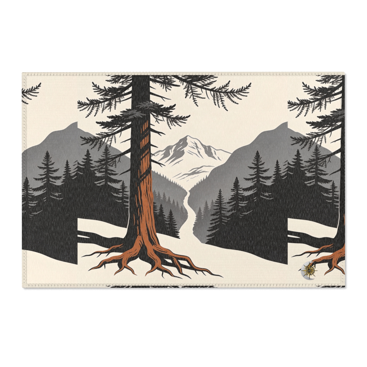 HD Cedar Valley Polyester Chenille Area Rug — additional view