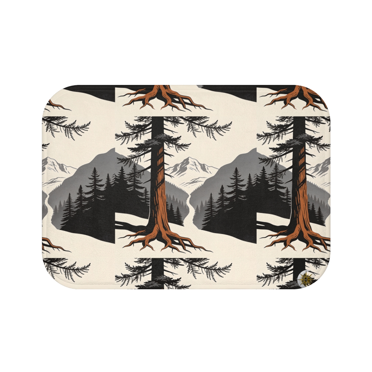 HD Cedar Valley Memory-Foam Bath Mat — additional view