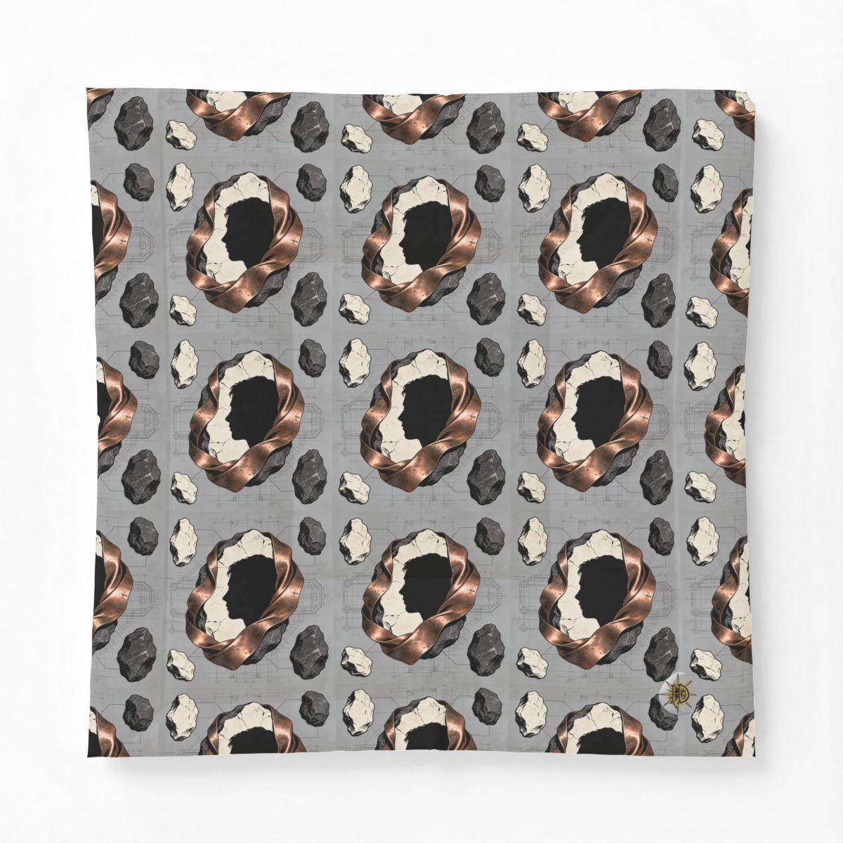 HD Copperstone Silhouette Cotton-Shell Comforter — additional view