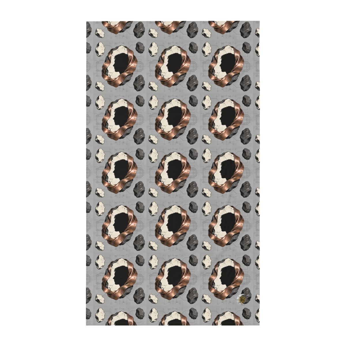 HD Copperstone Silhouette Twin Jersey Flat Sheet