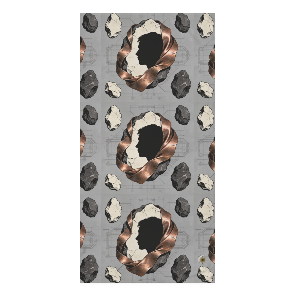 HD Copperstone Silhouette Mink-Cotton Bath Towel