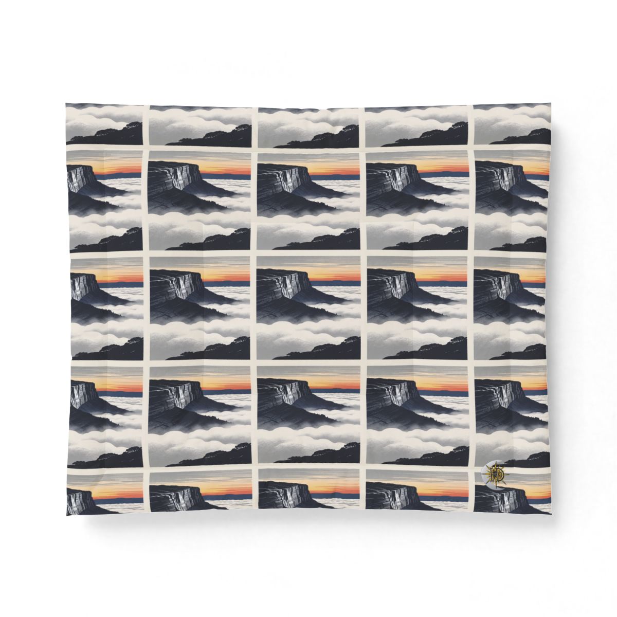 HD Cloudsea Cliffs Cotton-Shell Comforter