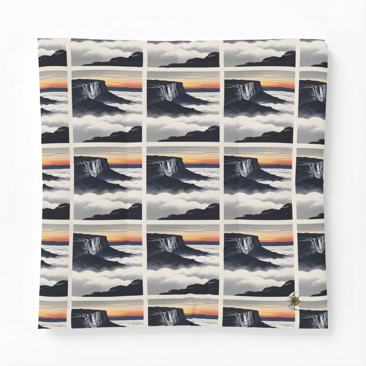 HD Cloudsea Cliffs Cotton-Shell Comforter — additional view