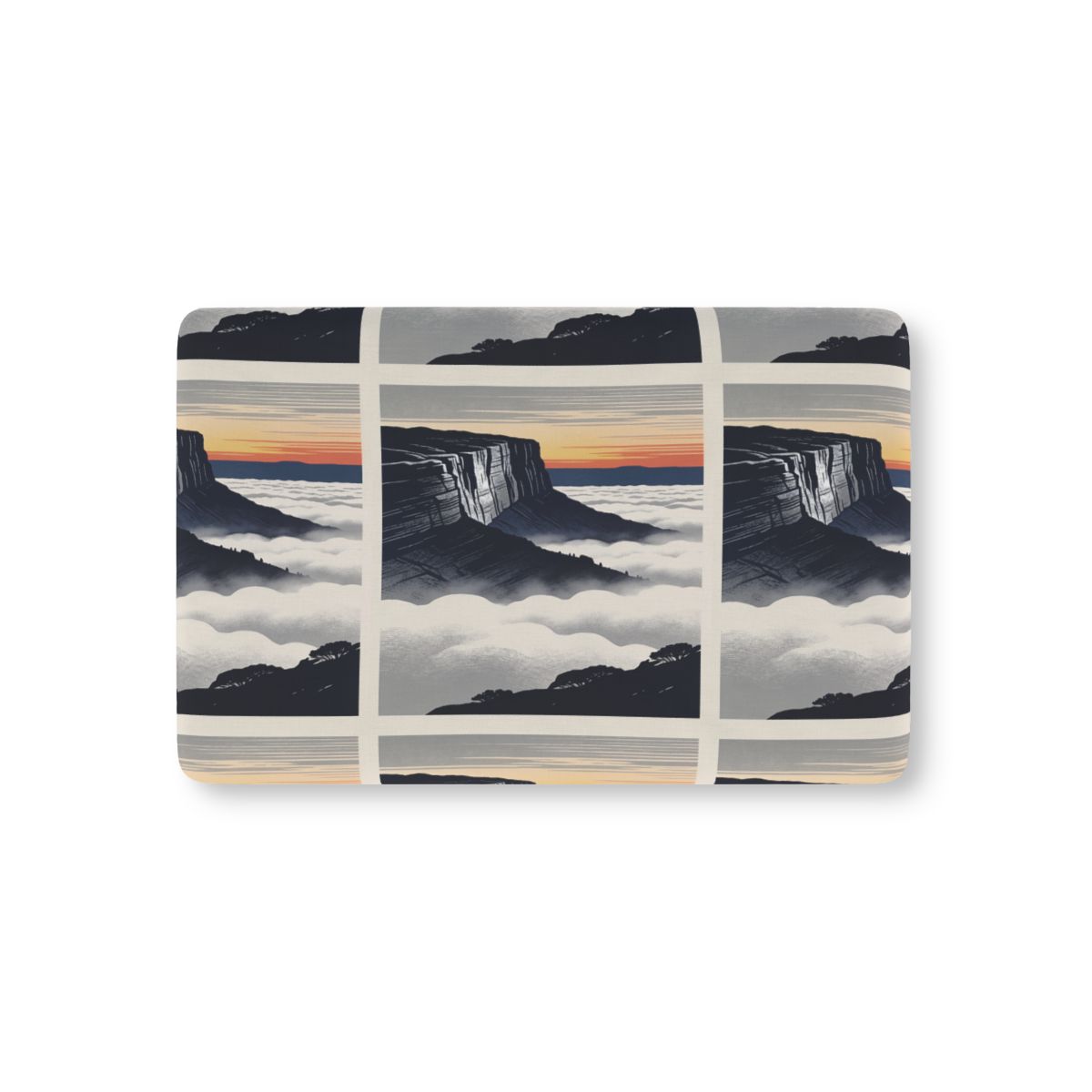 HD Cloudsea Cliffs Fitted Crib Sheet