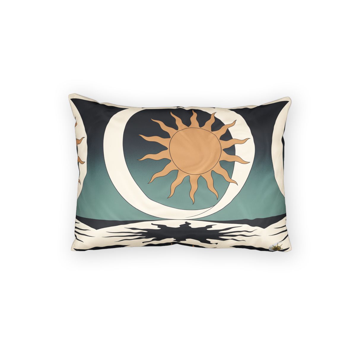 HD Sunshadow Crescent 100% Cotton Pillow Sham