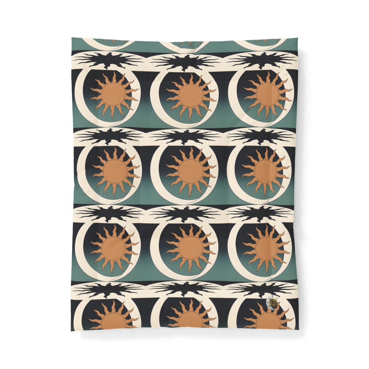 HD Sunshadow Crescent Cotton-Shell Comforter — additional view