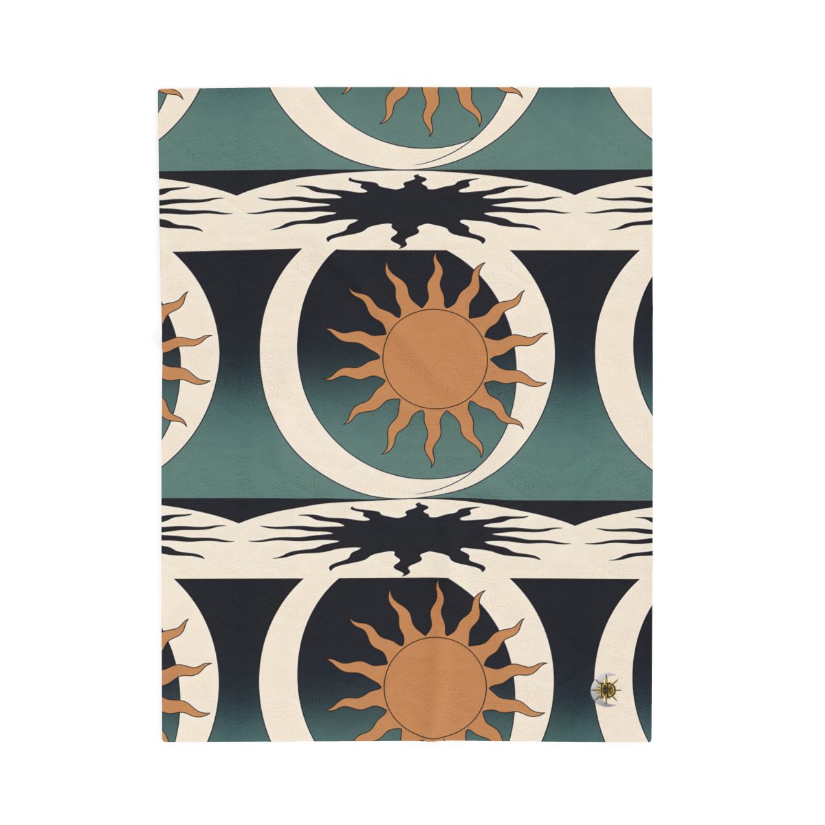 HD Sunshadow Crescent Velveteen Plush Blanket