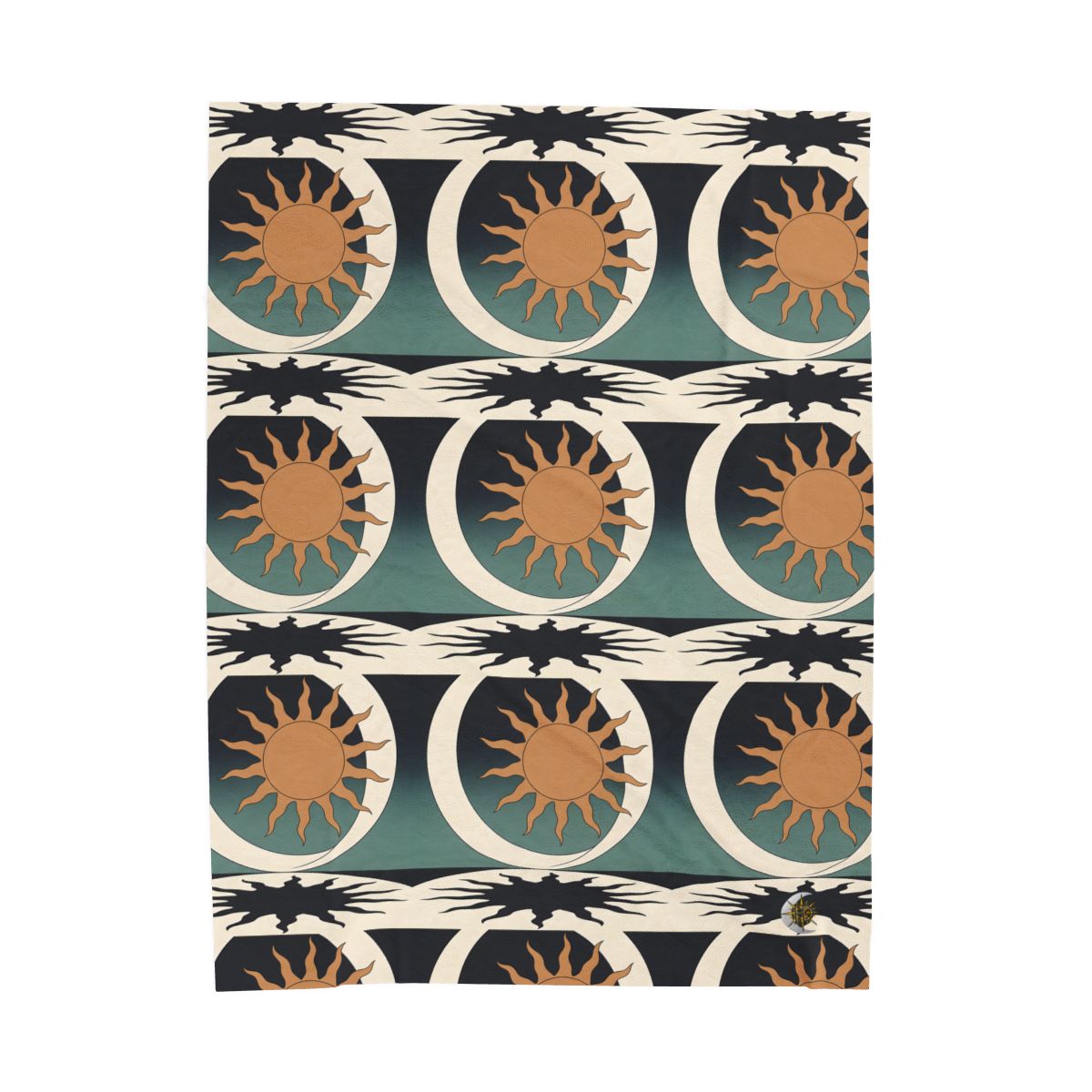 HD Sunshadow Crescent Velveteen Plush Blanket — additional view