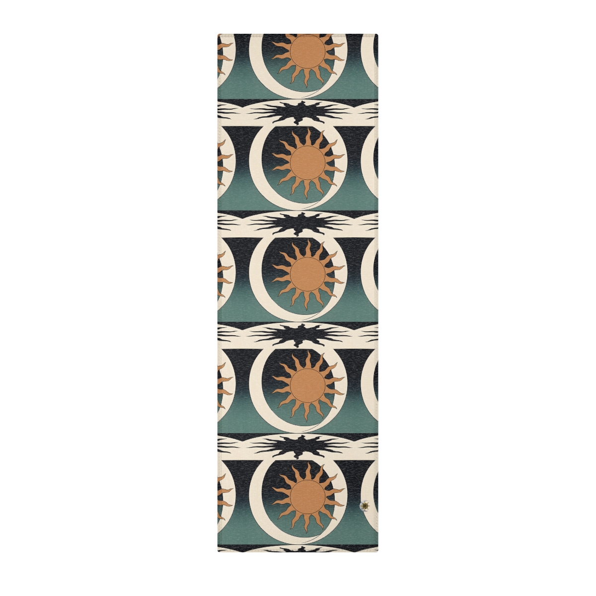 HD Sunshadow Crescent Polyester Chenille Area Rug — additional view