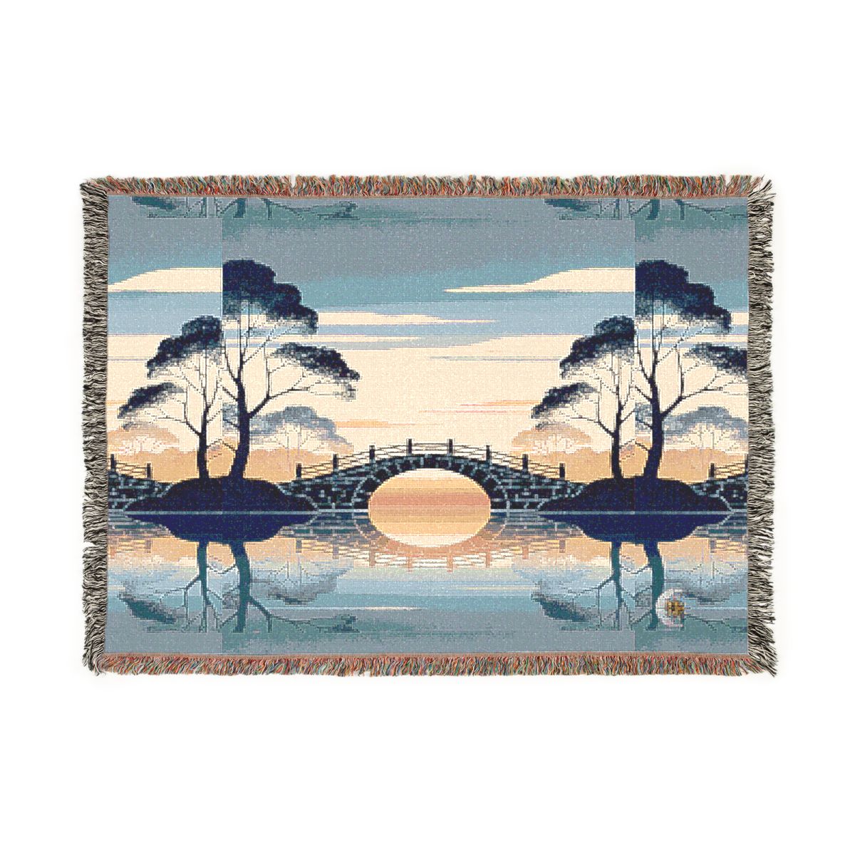 HD Daybreak Stonebridge 100% Cotton Woven Blanket