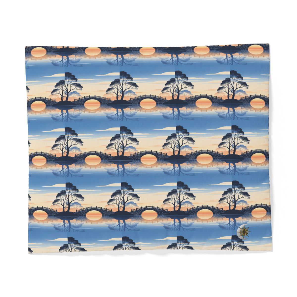 HD Daybreak Stonebridge 100% Cotton Duvet Cover — additional view