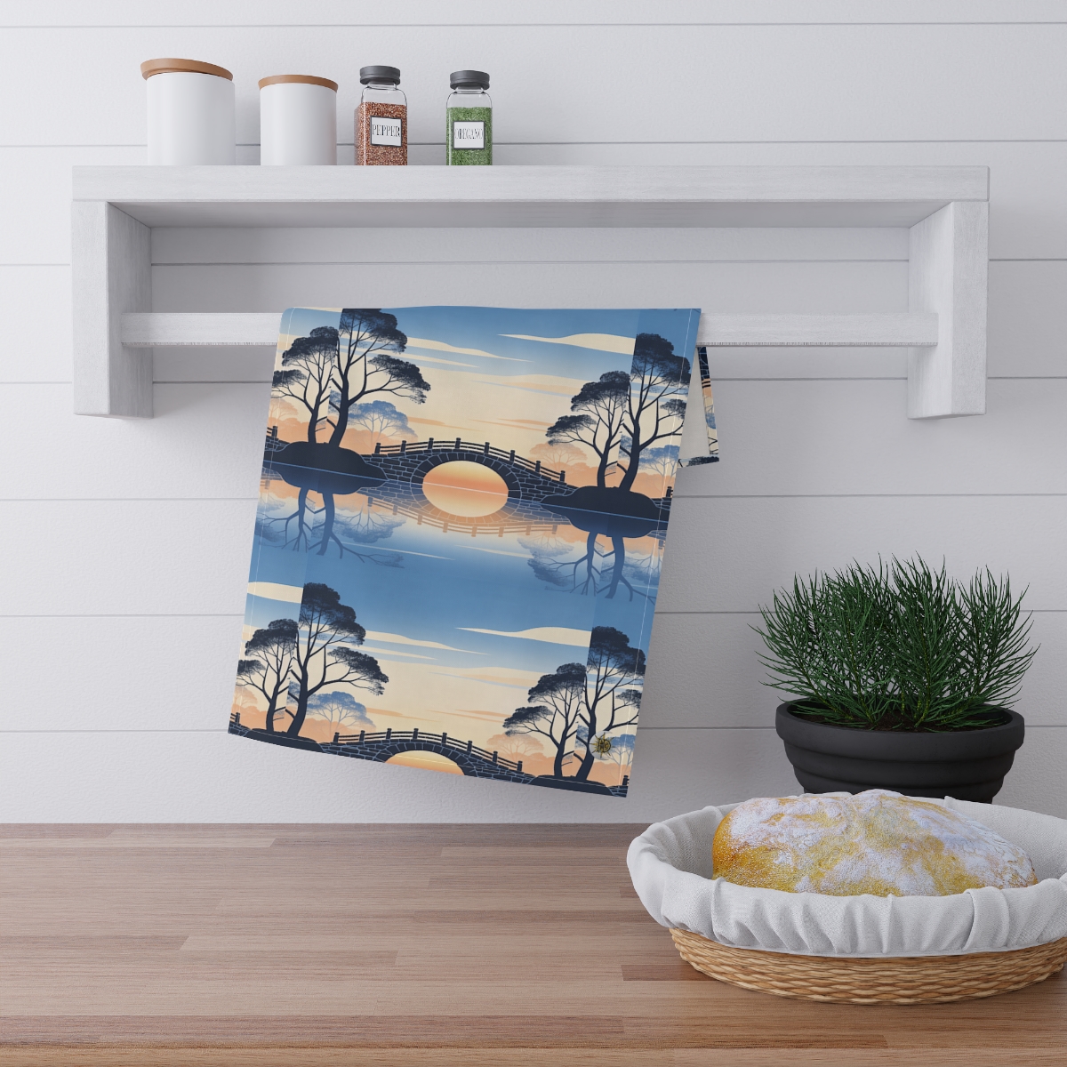 HD Daybreak Stonebridge 100% Cotton Twill Tea Towel