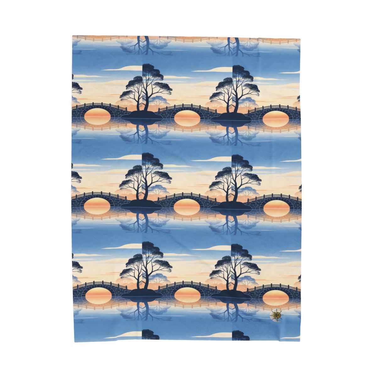 HD Daybreak Stonebridge Velveteen Plush Blanket — additional view