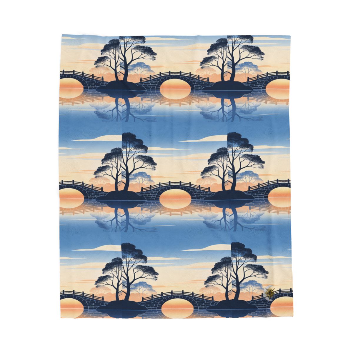 HD Daybreak Stonebridge Velveteen Plush Blanket — additional view