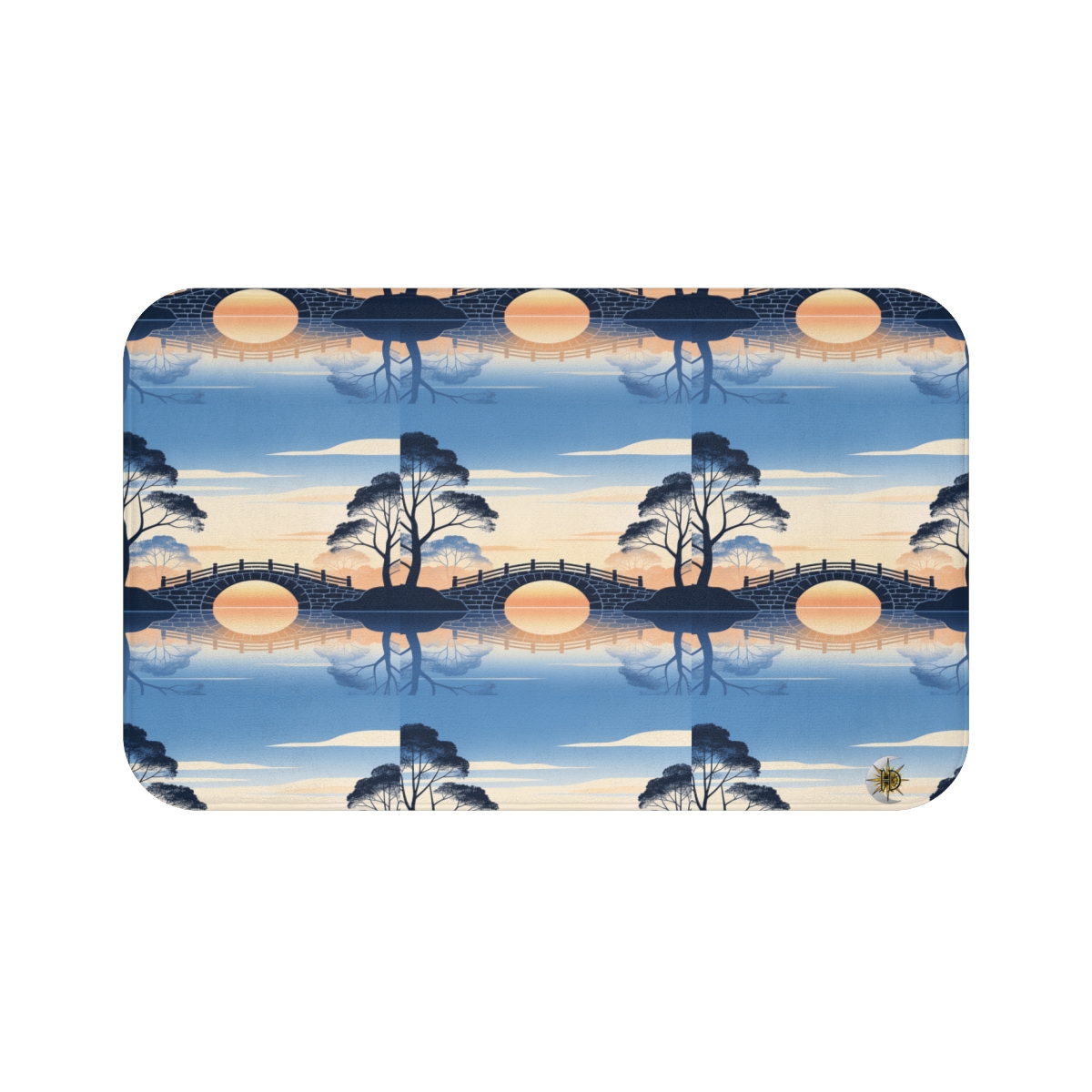 HD Daybreak Stonebridge Memory-Foam Bath Mat