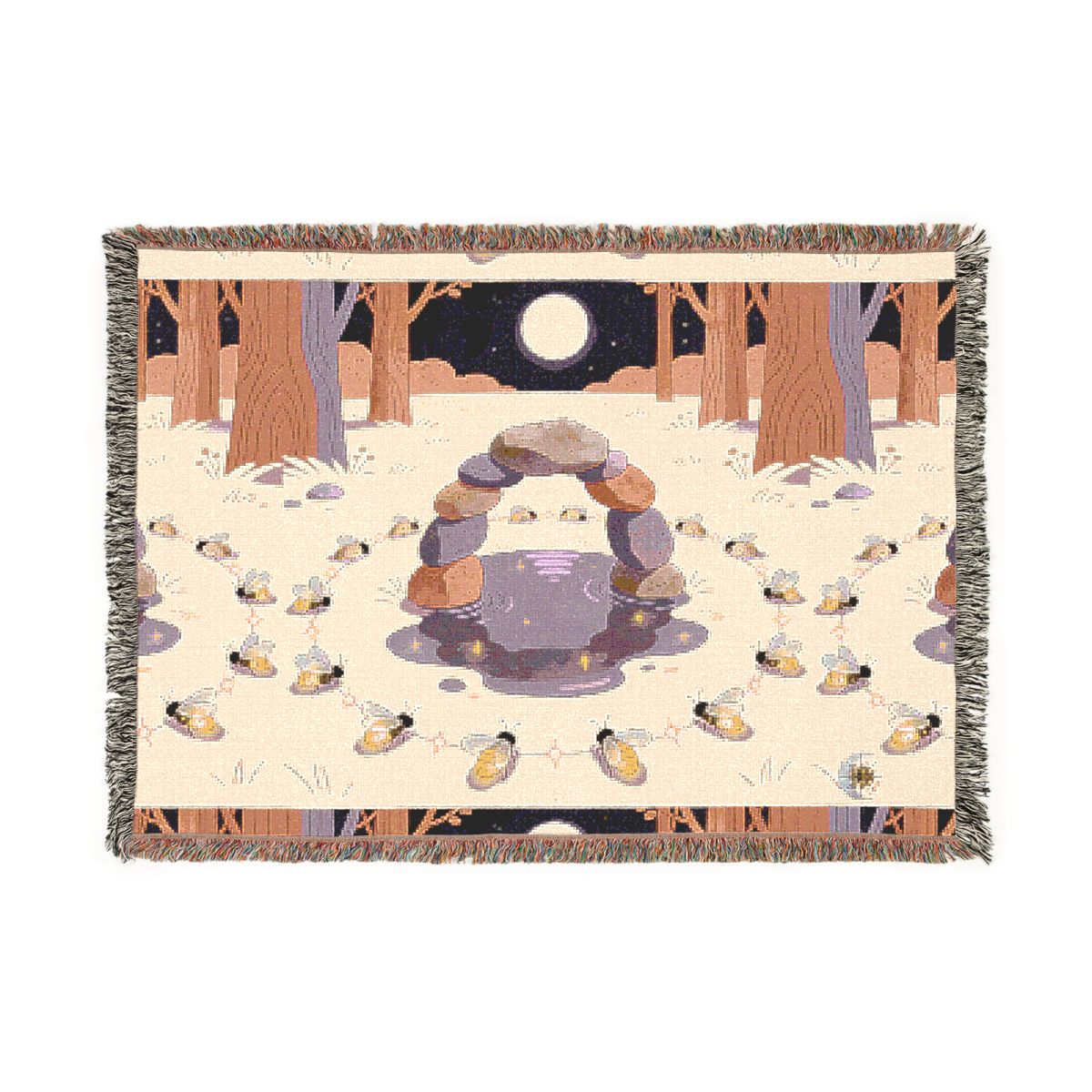 HD Firefly Stonecircle 100% Cotton Woven Blanket