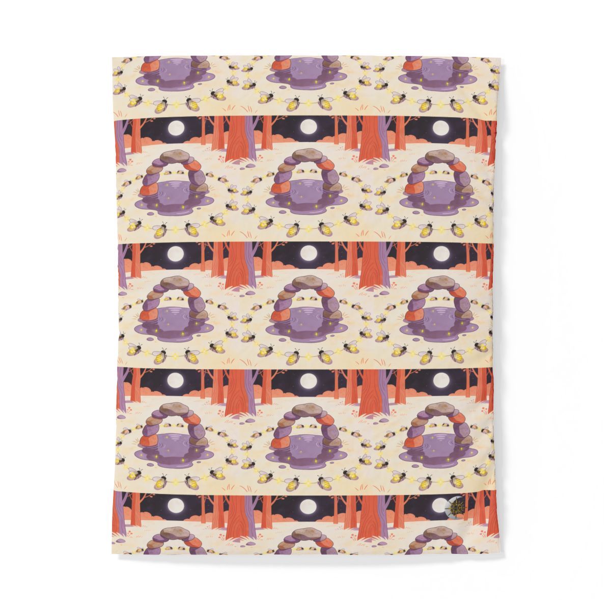 HD Firefly Stonecircle 100% Cotton Duvet Cover — additional view