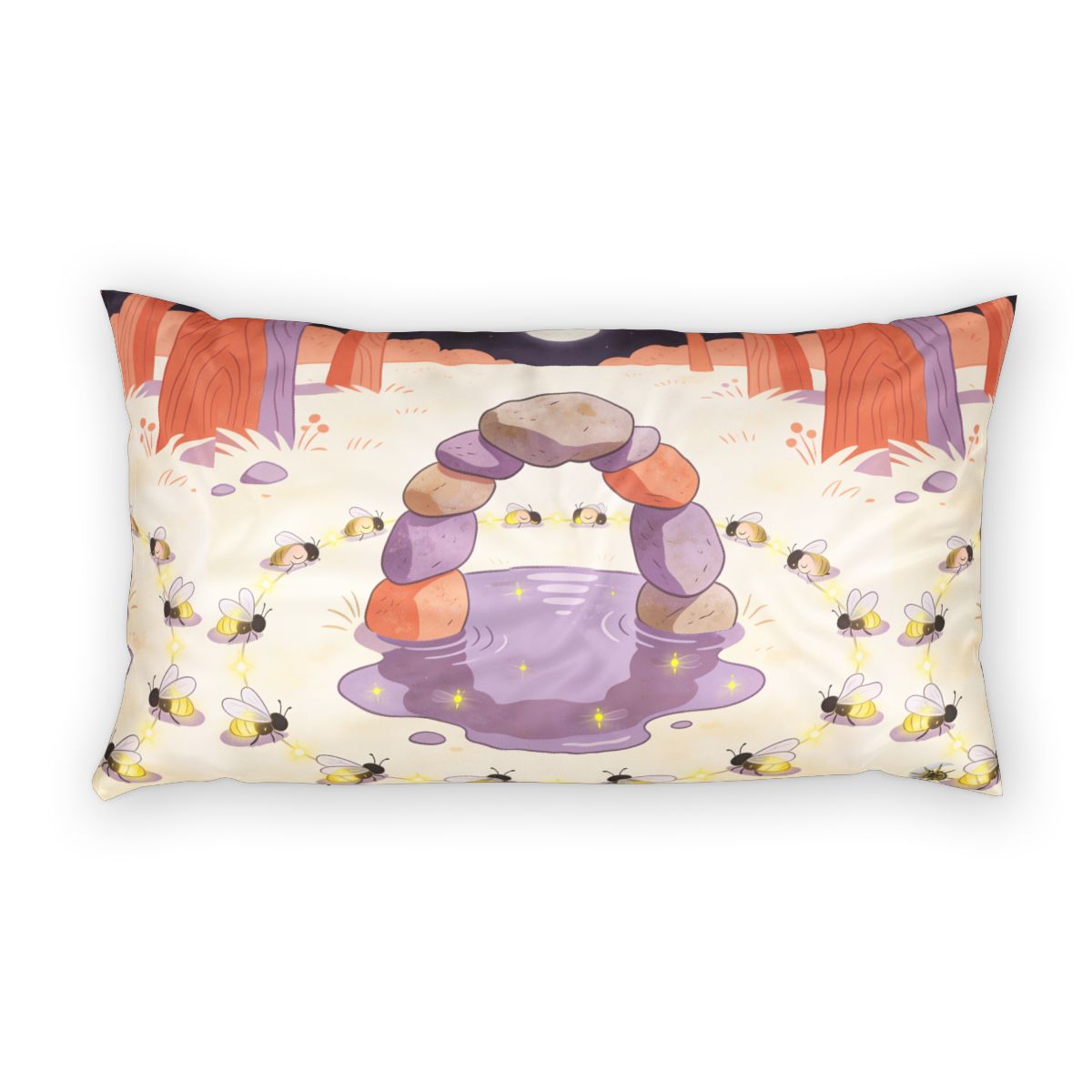 HD Firefly Stonecircle 100% Cotton Pillow Sham — additional view