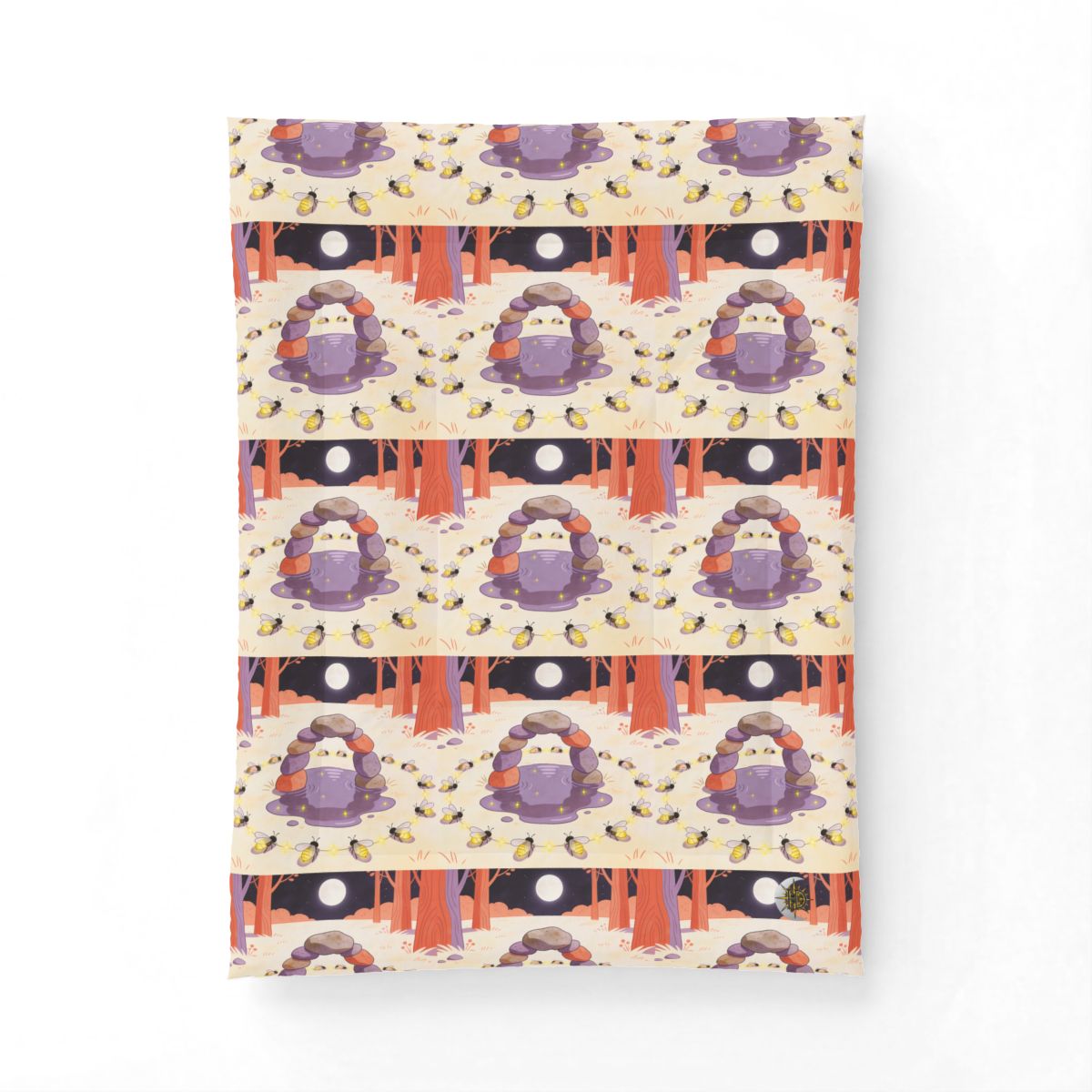 HD Firefly Stonecircle Cotton-Shell Comforter — additional view