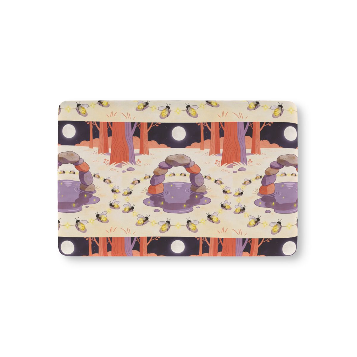 HD Firefly Stonecircle Fitted Crib Sheet