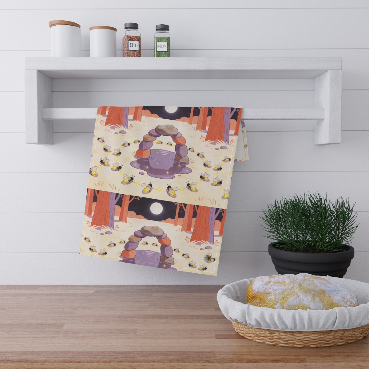 HD Firefly Stonecircle 100% Cotton Twill Tea Towel