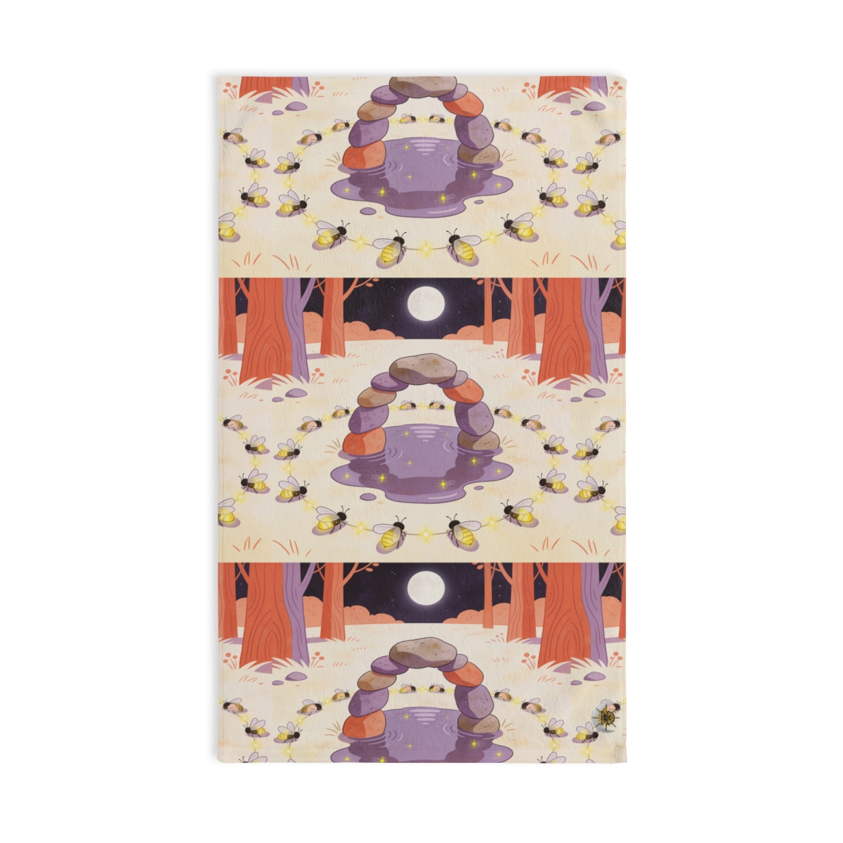 HD Firefly Stonecircle Printed Hand Towel