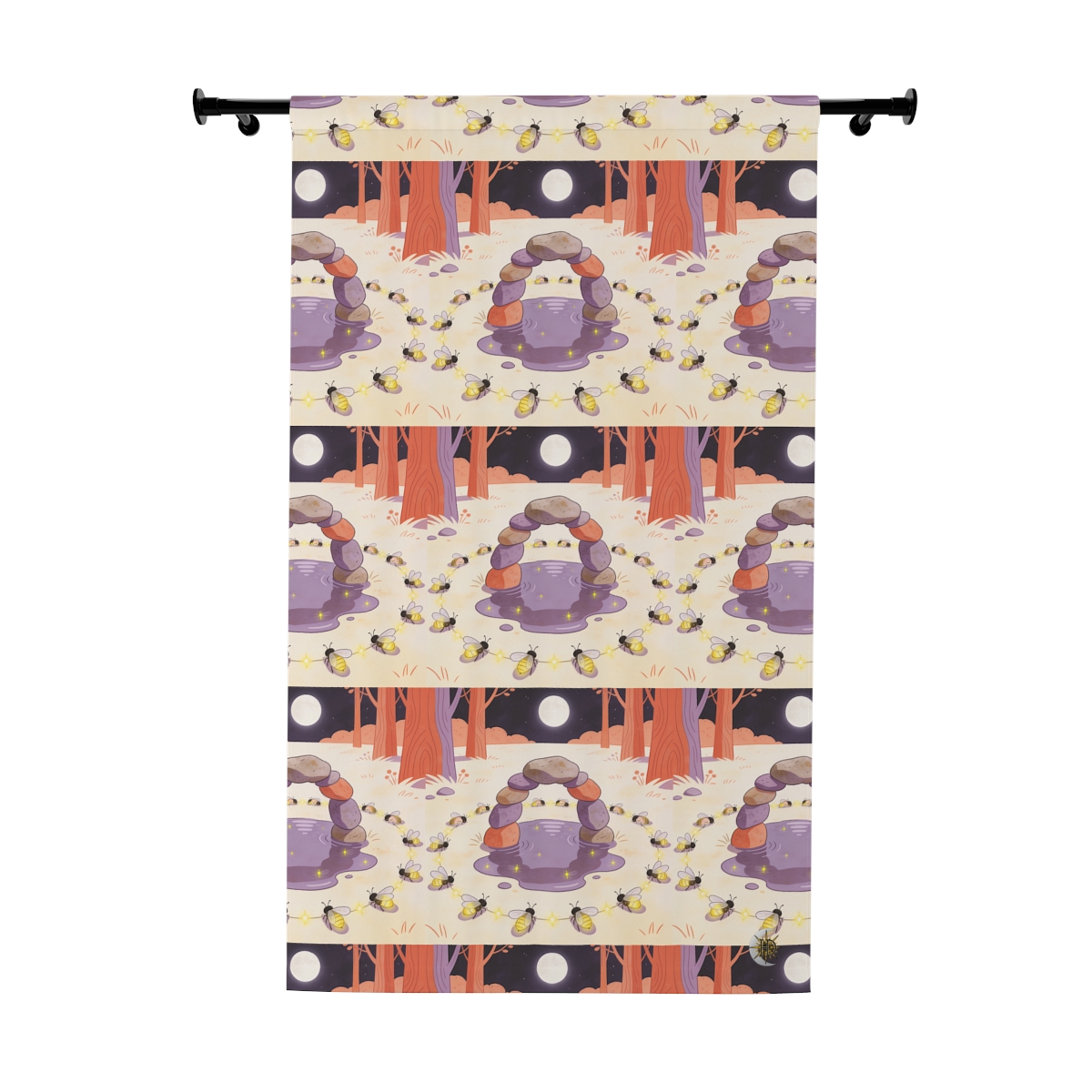 HD Firefly Stonecircle Blackout Window Curtain Panel