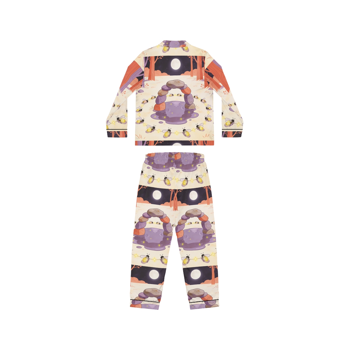 HD Firefly Stonecircle Women’s Satin Pajama Set — additional view