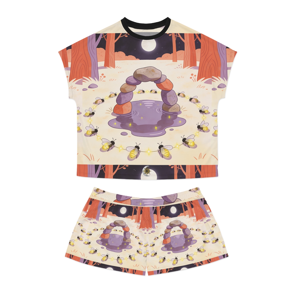 HD Firefly Stonecircle Women’s Short Pajama Set