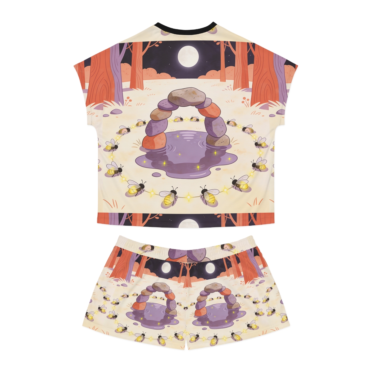 HD Firefly Stonecircle Women’s Short Pajama Set — additional view